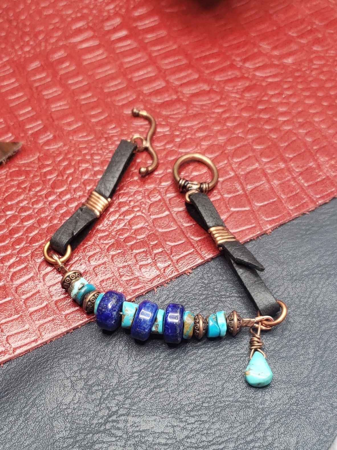 Turquoise and Lapis bracelet