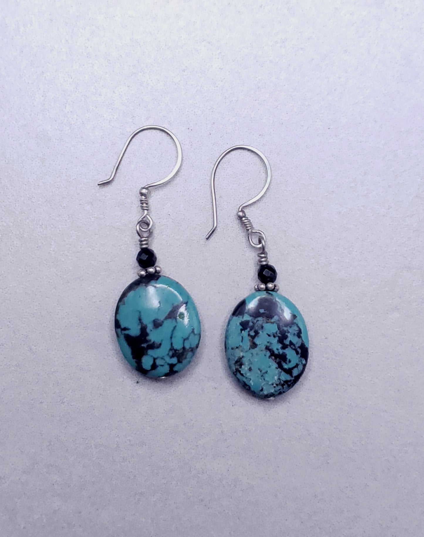 Turquoise ovals