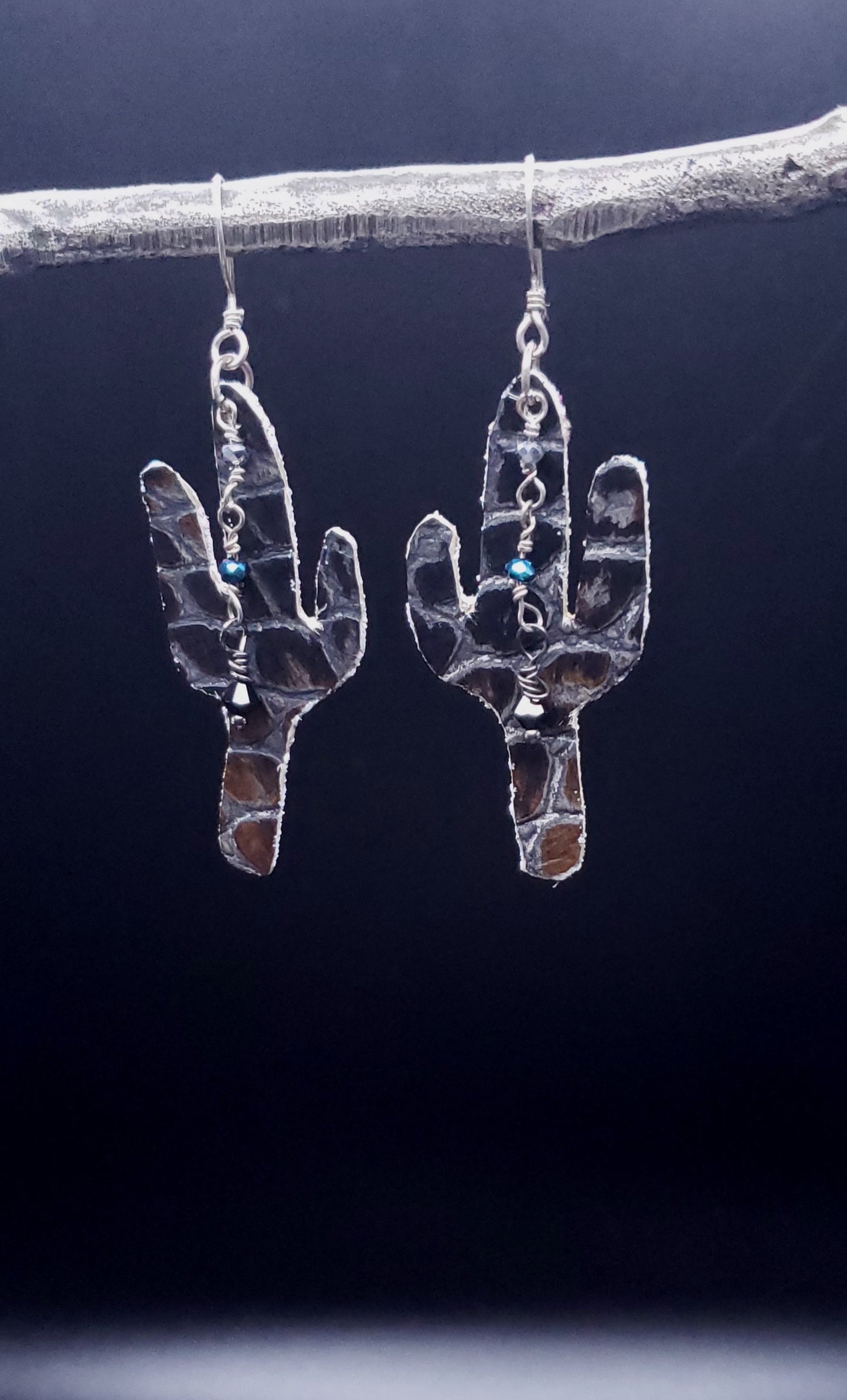 Leather Saguaros