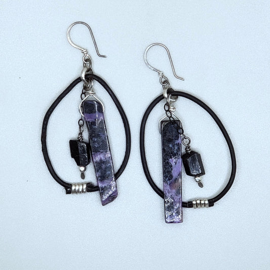 Gypsy's purple passion earrings