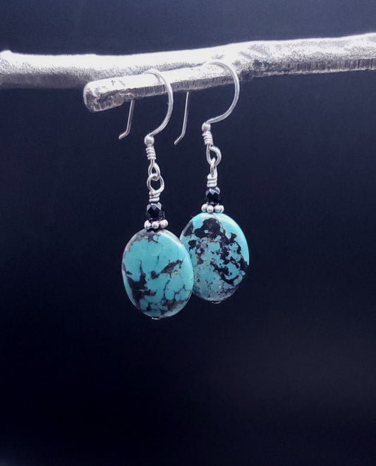 Turquoise ovals